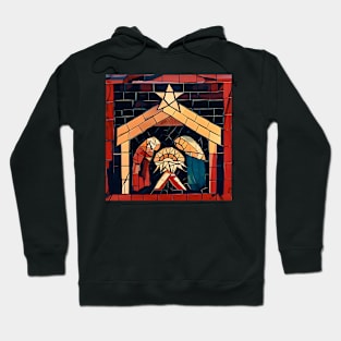 Humble Nativity Mosaic Hoodie